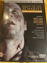 Night Of The Zombies Collection DVD 2010 Vincent Price New Sealed - £6.33 GBP
