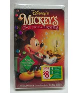 Walt Disney MICKEYS ONCE UPON A CHRISTMAS VHS VIDEO MOVIE NEW - £15.56 GBP