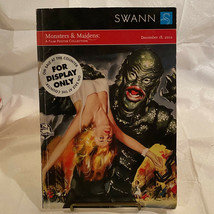 SWANN MONSTERS MAIDENS FILM POSTER Counter Catalog 2012 with Resuts &amp; Pr... - $24.70