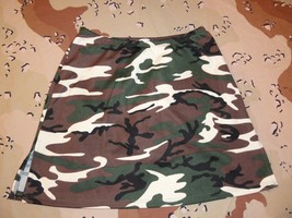 Sexy Cosplay Lingerie Military Camouflage Skirt W/ Od Green Shorts Under Medium - $22.67