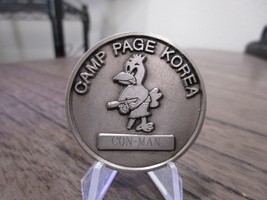 US Army Fraternal Order Of Armament Dawgs Camp Page Korea Challenge Coin #120M - $8.90