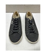 Taos Starsky Shoes Graphite Lace Up Canvas Walking Sneakers Womens Size 11W - $717.44 MXN