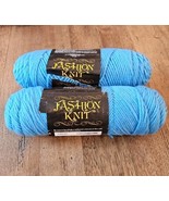 NEW Lot Of 2 Fashion Knit Baby Light Blue 3.5 Ounces Each Skeins Yarn - €6,75 EUR