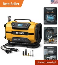 Compact Tire Inflator Pump with Dual Motors &amp; Easy Storage - Perfect for... - $1,513.05 MXN