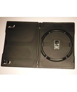 Plastic DVD Cases lot of 5 Black with wrap around plastic cover  - €5,89 EUR
