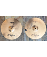 Nice ZILDJIAN ZBT 14 INCH / 36 CM HIHAT TOP AND BOTTOM CYMBALS - £66.75 GBP