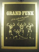 1975 Grand Funk Railroad All The Girls in the World Beware Album Ad - £14.62 GBP