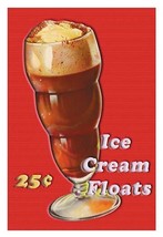 Ice Cream Float - Art Print - £17.68 GBP+