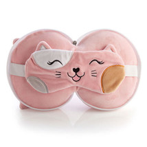 Smoosho&#39;s Pals Travel Mask &amp; Pillow - Cat - £22.09 GBP
