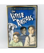 The Little Rascals Over 4 Hours (DVD) Two Disc Black and White TV Show V... - $8.32