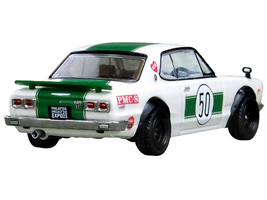 Nissan Skyline 2000 GT-R KPGC10 #50 RHD Right Hand Drive White w Green Stripes M - £26.62 GBP
