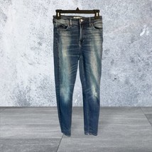 Lucky Brand Jeans Women 2 /26 Blue Bridgette Skinny High Rise Candiani Denim - £14.22 GBP
