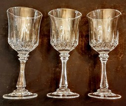 Lenox Wine Goblet 24% Full Lead Crystal Made in USA 7&quot; Clear Glass Stemw... - £34.96 GBP