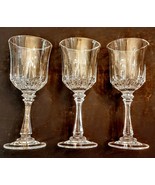 Lenox Wine Goblet 24% Full Lead Crystal Made in USA 7&quot; Clear Glass Stemw... - £35.49 GBP