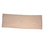 Vintage Blush Pink Rectangular Table Runner Dresser Scarf Crochet Edge - $276.79 MXN