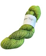 Spun Right Round SW Sock Yarn 80% Merino 20% Nylon 400 Yards Radioactive... - €16,50 EUR