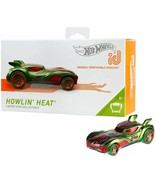 Hot Wheels id Howlin&#39; Heat Street Beasts 01/05 Series 1 App Racer - $244.84 MXN