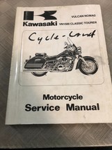 1998 1999 Kawasaki Vulcan Nomad VN1500 Classic Tourer Service Shop Manual OEM - £22.02 GBP