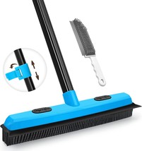 Jehonn Rubber Broom Carpet Rake Brush For Pet Hair With Squeegee, 52.8, ... - $684.74 MXN