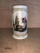 Ceracarte Norman Rockwell Collector&#39;s Stein The Captain and First Mate - £11.74 GBP
