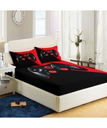 Gamer Fitted Sheet Full Size,Gaming Bedsheets Set,Gamepad Bed Sheet Set ... - $61.99