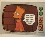 The Simpsons Trading Card 1990 #70 Bart Simpson - £1.55 GBP
