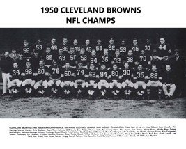 1950 CLEVELAND BROWNS  8X10 TEAM PHOTO FOOTBALL PICTURE  WORLD CHAMPS NFL - $4.94