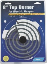 CAMCO 00153 8&quot; INCH OVEN STOVE RANGE TOP BURNER UNIVERSAL PLUG IN 6836407 - $42.74