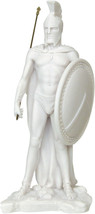 Leonidas the Κing of Sparta Decorative Αlabaster Statue / Sculpture 24cm/9.44in - £43.56 GBP