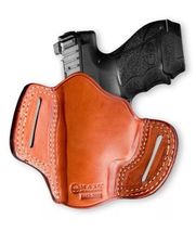 Fits H&K VP9SK 9mm 3.39”BBL Leather OWB Belt Holster Open Top #1268# RH image 5