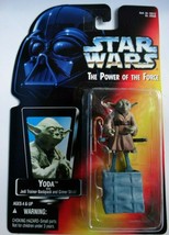 1995 Star Wars POTF Yoda Jedi Trainer Backpack and Gimer Stick Action Fi... - £11.99 GBP