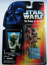 1995 Star Wars POTF Yoda Jedi Trainer Backpack and Gimer Stick Action Figure  - £11.98 GBP