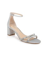 Jewel Badgley Mischka Women Joanne Silver Heels - £40.47 GBP