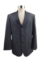 &quot;346&quot; Brooks Brothers Men&#39;s Medium Stretch Wool Charcoal Gray 40R Suit Coat - £27.28 GBP