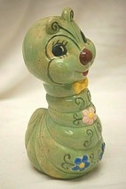 Vintage Inch Worm Caterpillar Insect Bug Figurine Odd Kitsch Whimsical G... - $34.64