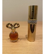 White Diamonds By Elizabeth Taylor Mini Parfum .12fl.oz w/ Empty Purse S... - $9.75