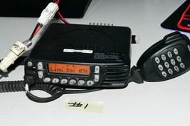 Kenwood TK-7180H-K 136-174 MHz VHF 50w Two Way Radio w KMC-36 Mic (READ)... - $141.05