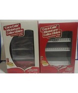 Coca Cola Miniature Collectibles-Miniature Fridge with food &amp; drinks - $615.46 CAD