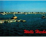 Wells Porto Barche Spiaggia Maine Me Unp Cromo Cartolina I14 - £4.05 GBP