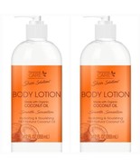 2 BOTTLES Of   Personal Care Shea Solutions Body Lotion Coconut Oil   12... - £11.00 GBP
