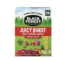 BLACK FOREST Juicy Burst Variety Pack Fruit Snacks, 36 count - $19.99