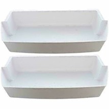 2 Refrigerator Door Shelf Bin 2187172 For Whirlpool Kenmore Side By Side Fridge - £21.63 GBP