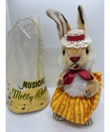 Vintage Gunderful Gund Creation Easter Bunny Rabbit Musical Rock A Bye B... - £65.88 GBP