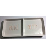 Rae Dunn Artisan Collection Hello Pretty White Trinket Organizer by Magenta - $168.71 MXN