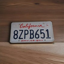 Vintage Expired California Lipstick License Plate 8ZPB651 Man Cave Pub G... - $258.64 MXN