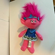 Northwest Plush Pink Troll 16&quot; Tall Stuffed Animal Toy Princess Poppy - £13.21 GBP