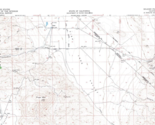 Soldier Pass Quadrangle, California-Nevada 1958 Map USGS 15 Minute Topog... - £17.25 GBP