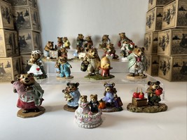 Wee Forest Folk - The Bear Collection - BB-1 Through BB-16 and Wedding B... - $2,469.63 CAD