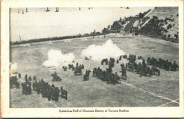 Exhibition Drill of Mountain Battery at Stadium Tacoma WA UNP DB Postcard T15 - £11.11 GBP