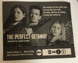 Perfect Getaway Tv Guide Print Ad Antonio Sabato Jr Kelly Rutherford TPA15 - $5.93